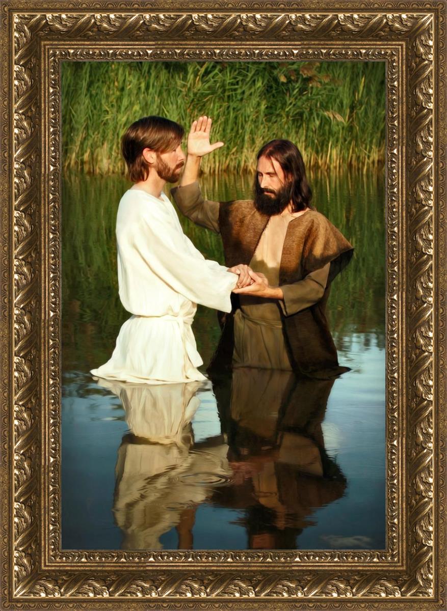 Behold The Lamb Of God - Religious Wall Art Decor for Home & Church - Perfect for Christian Faith Inspiration & Spiritual Decorations