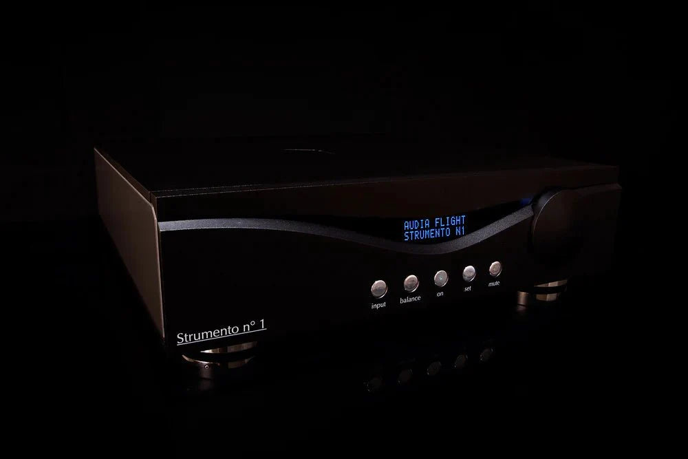 Audia Flight Strumento No.1 High-End Preamplifier - Premium Audio Equipment for Home Theater & Hi-Fi Systems