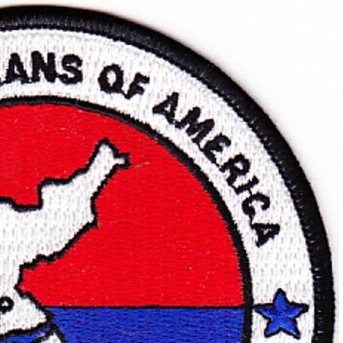 Korea Veterans of America Patch - We Stand Together - Military Collectible & Patriotic Emblem for Jackets, Hats & Bags