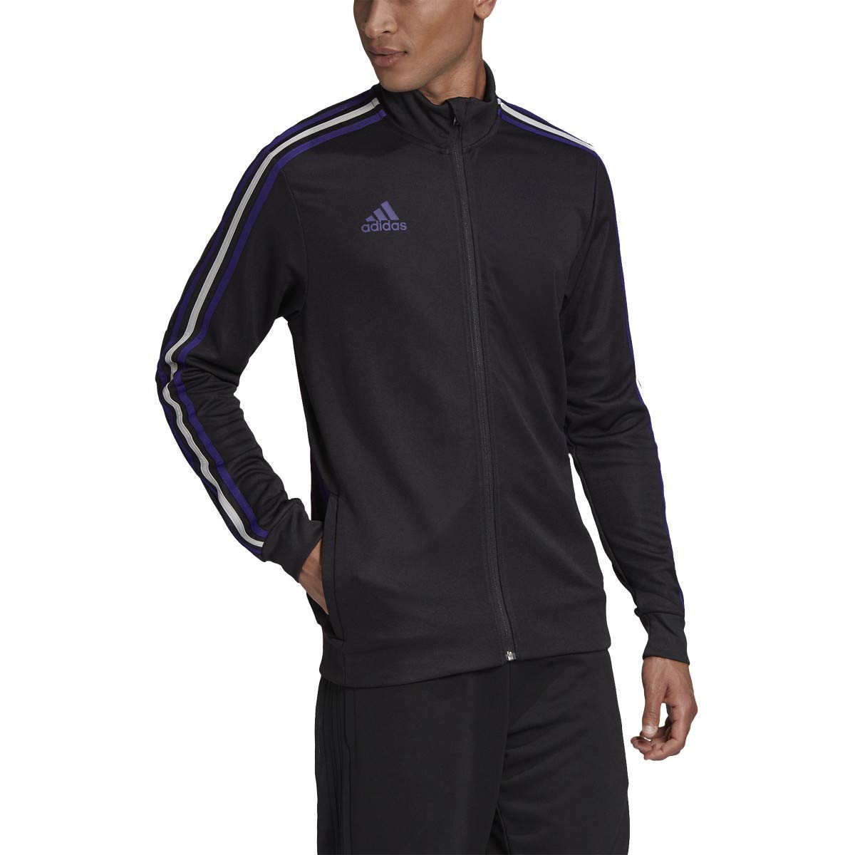 **adidas Men's Tiro Soccer Training Jacket - Lightweight, Moisture-Wicking for Football & Running - Perfect for Training & Outdoor Sports**