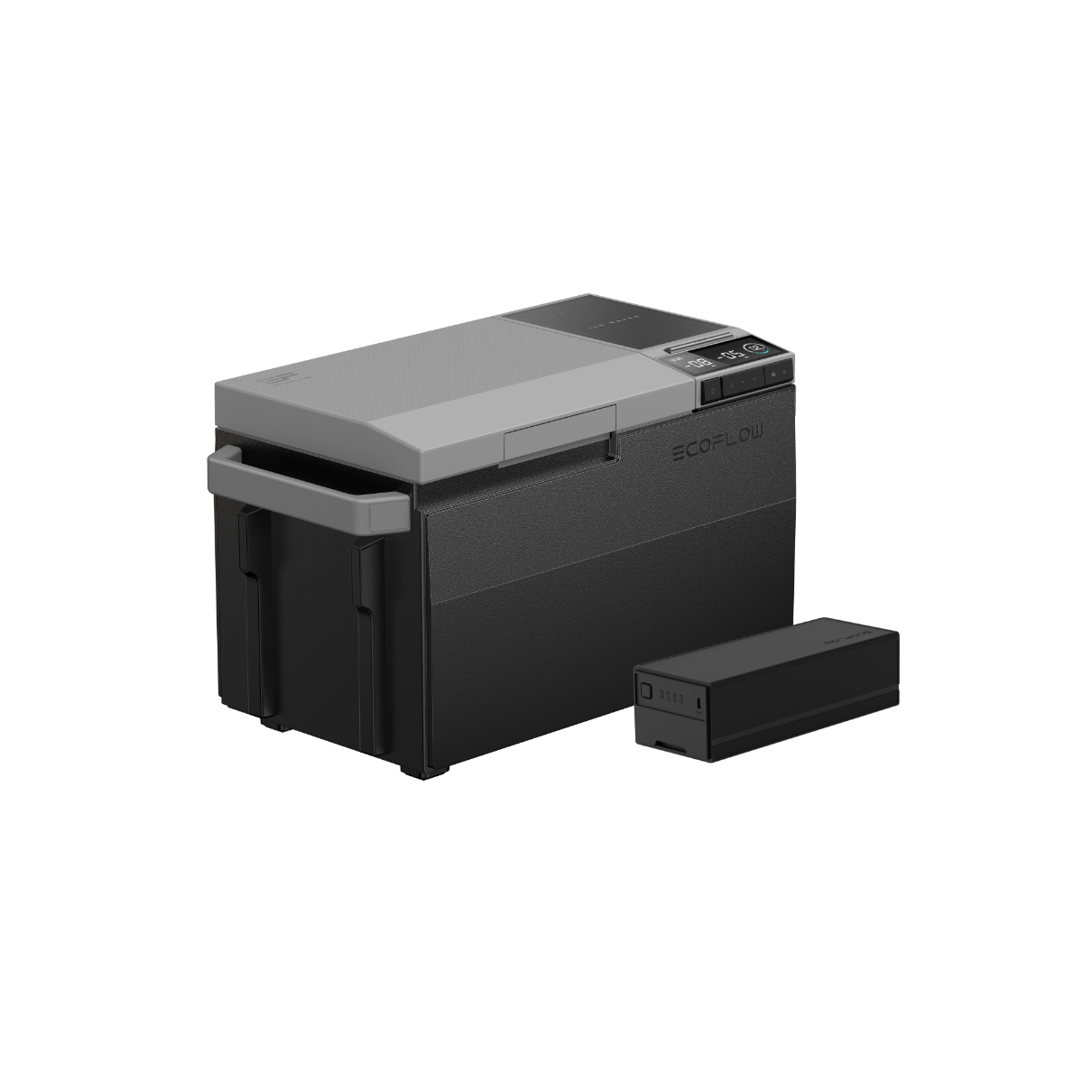EcoFlow GLACIER Portable Refrigerator - 12V/24V Car Fridge, 30QT Capacity, -4°F to 68°F Adjustable Temperature | Perfect for Camping, Road Trips & Outdoor Adventures