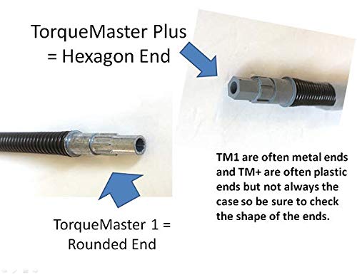 Wayne Dalton TorqueMaster Plus Garage Door Replacement Springs - Heavy Duty Double Spring Set for 8ft High Doors (120-129 lbs Weight Capacity) | Perfect for Residential Garage Door Repairs & Maintenance