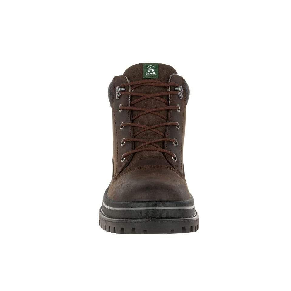 KAMIK TYSON MID Men's Waterproof Winter Boots - Chocolate Brown | Final Sale | Hiking, Snow & Outdoor Activities