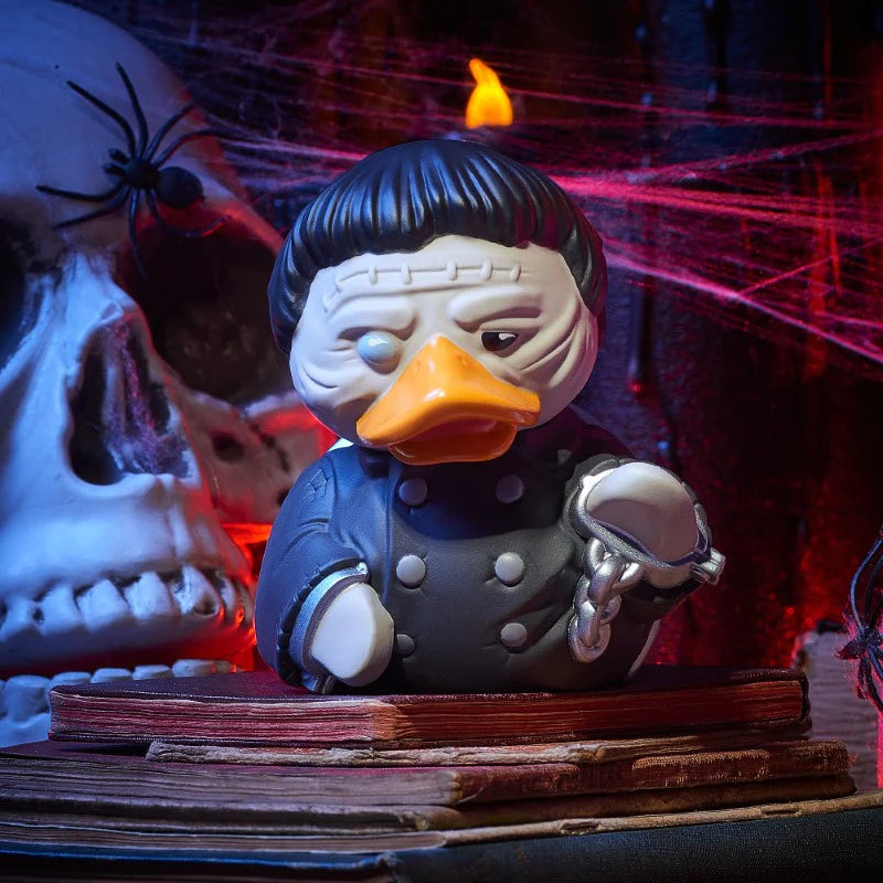Horror Frankenstein's Creature TUBBZ Cosplaying Duck Collectible Figure - Perfect for Halloween Decor, Cosplay Props & Horror Movie Fan Gifts