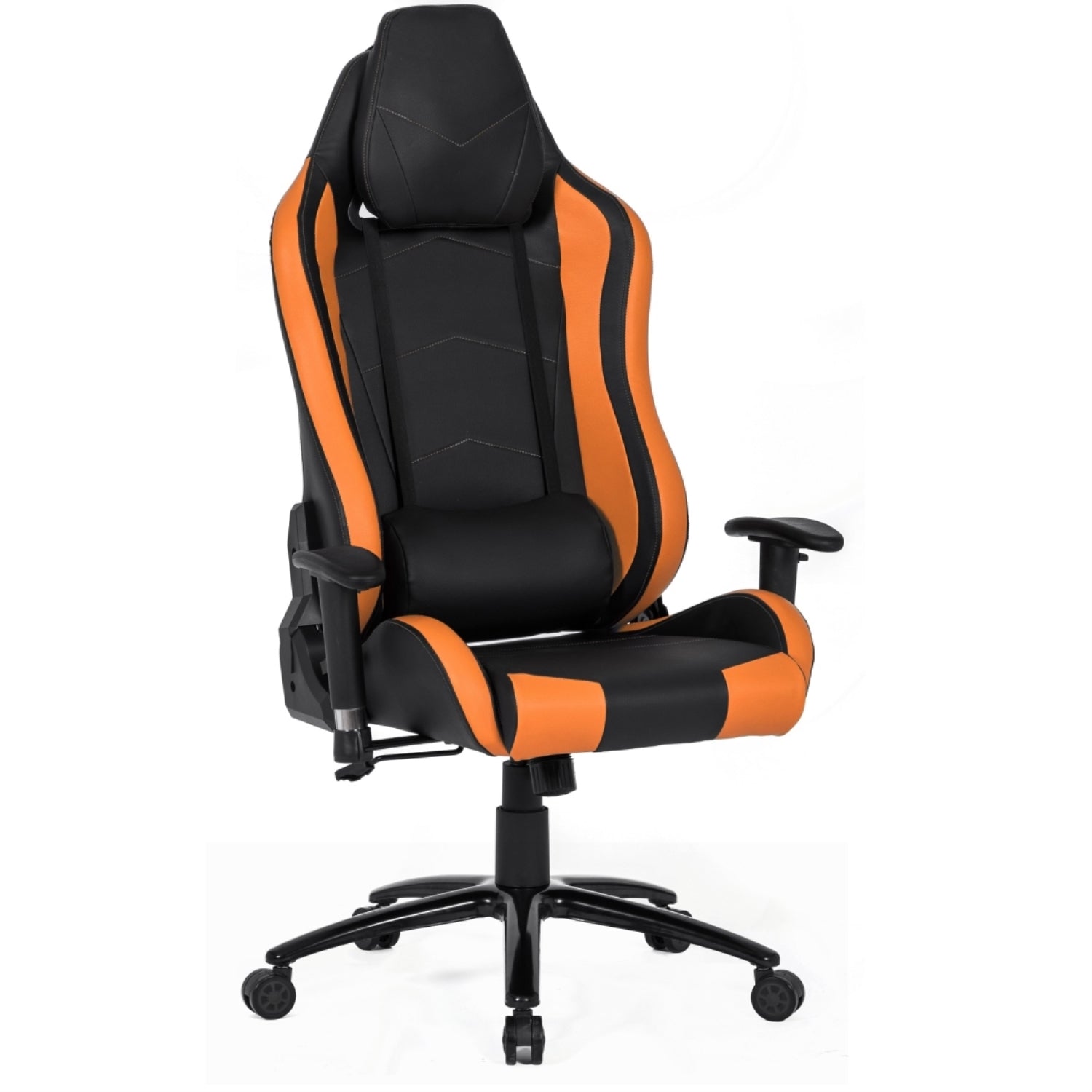 PRO X Series 6059 Ergonomic Gaming Chair - Black & Orange - High Back Racing Style with Lumbar Support for PC, Office & Esports Gamers - Perfect for Long Gaming Sessions & Work from Home Comfort