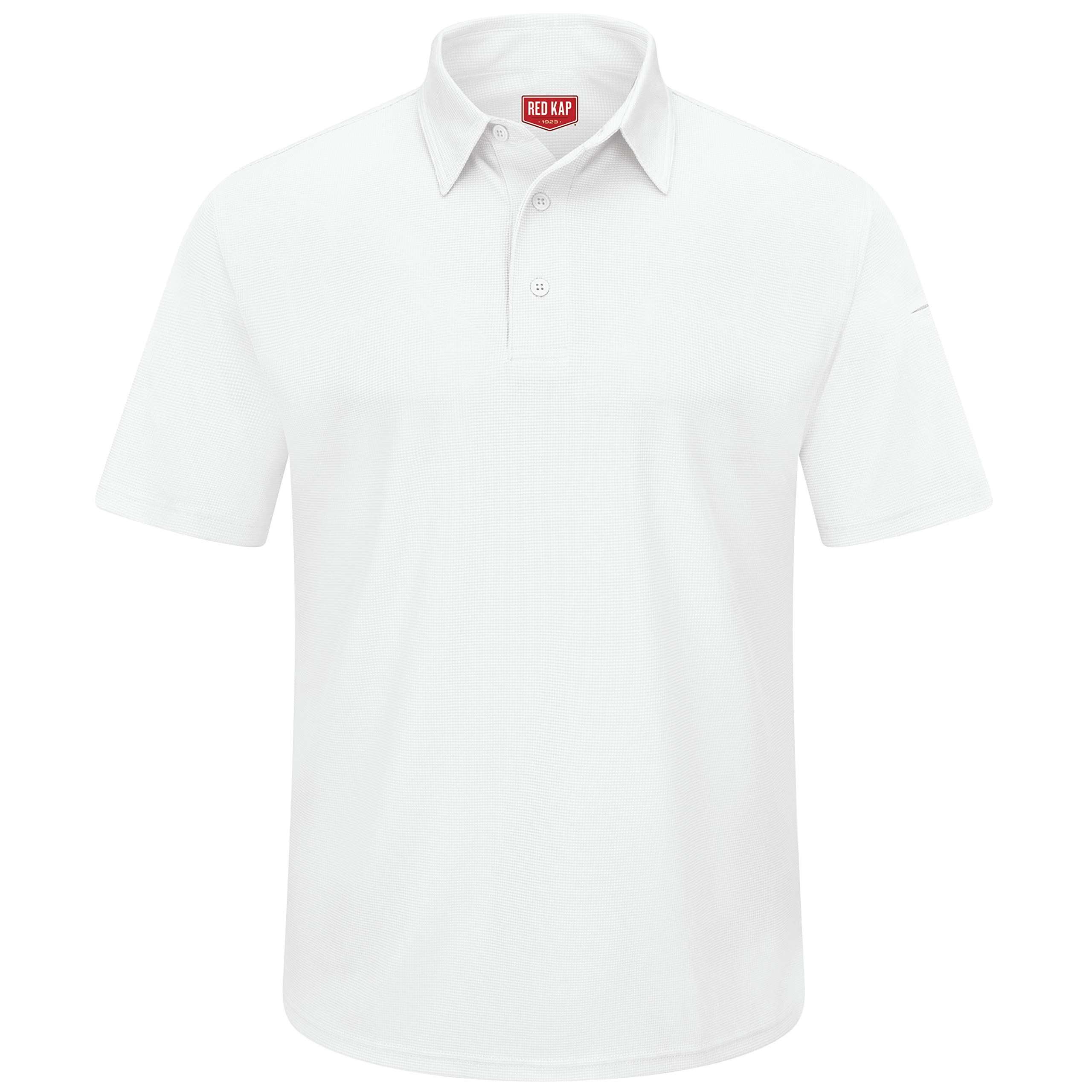 Red Kap Men's Professional Polo Shirt - Moisture Wicking Work Shirts for Men, Durable & Comfortable - Perfect for Business Casual, Office Work & Outdoor Activities