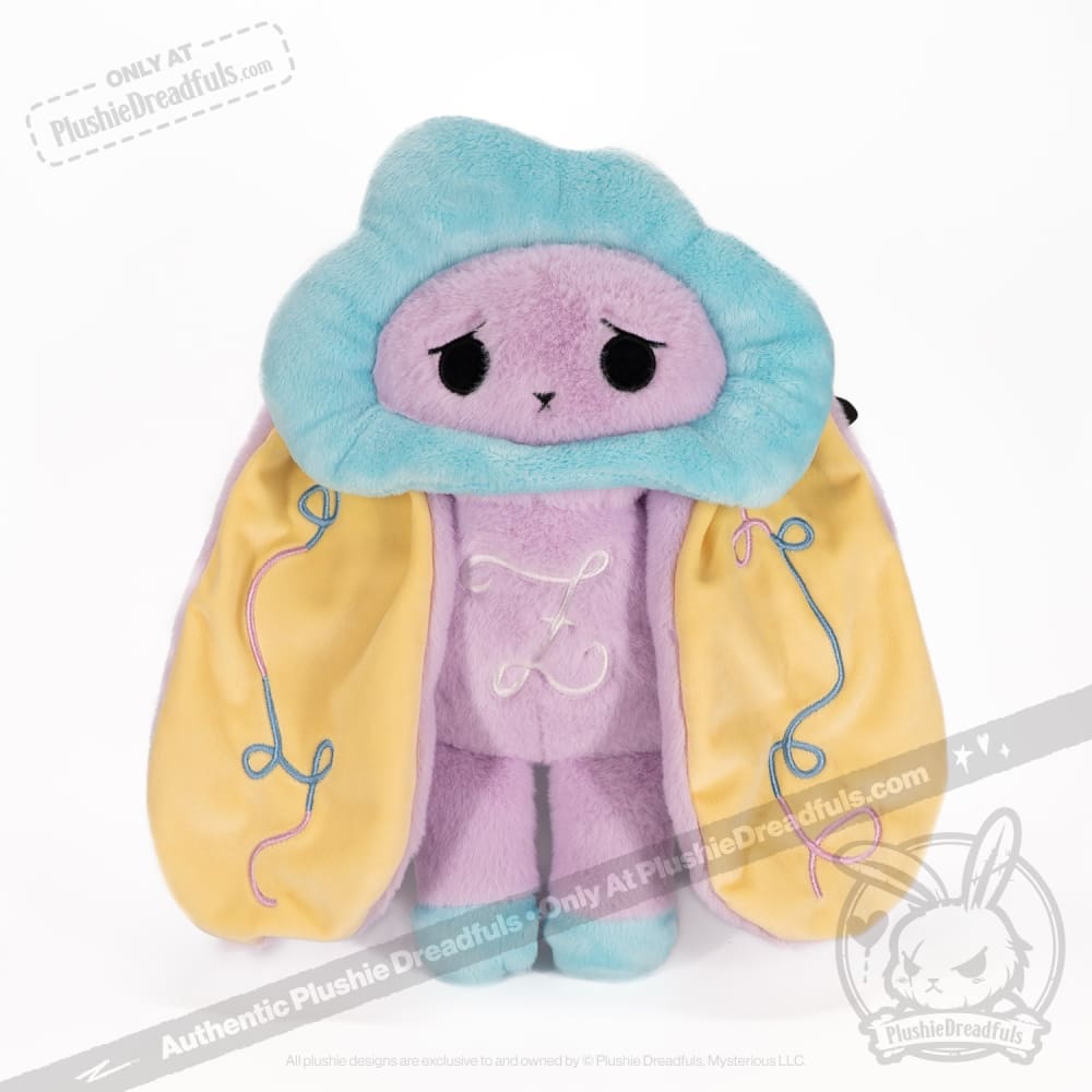 Plushie Dreadfuls Overthinking Bunny - Soft Stuffed Animal Toy for Anxiety Relief & Emotional Support | Cute Stress Relief Plush for Adults & Kids | Perfect for Therapy, Gifts, and Comfort