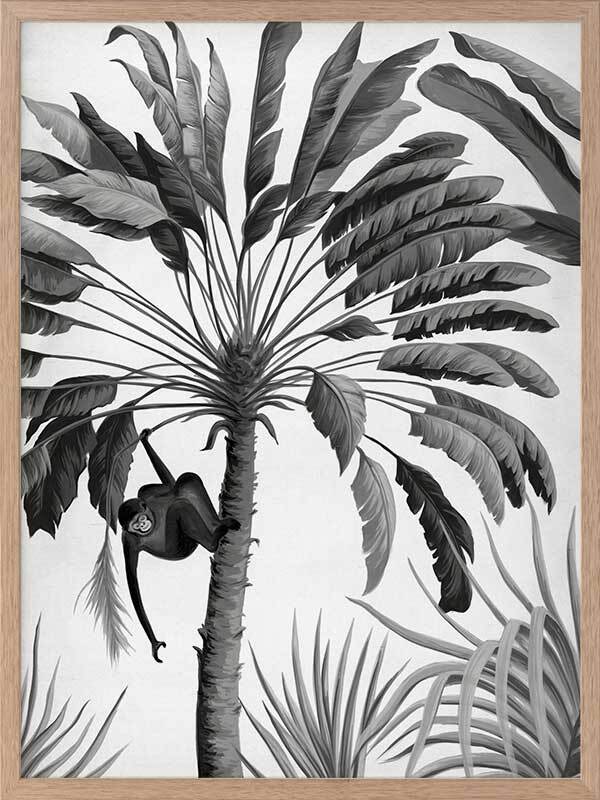 Dominica II Framed Art Print - Caribbean Island Landscape Wall Decor for Living Room, Bedroom & Office