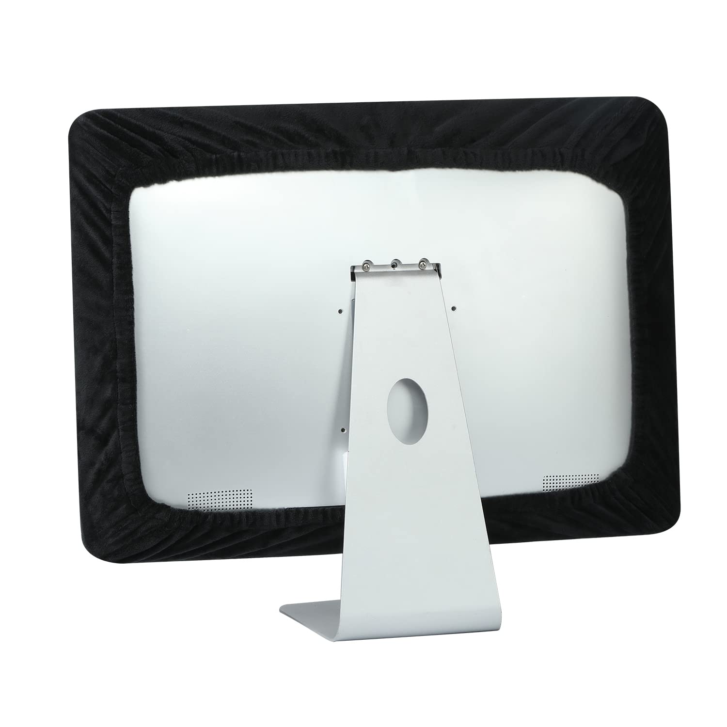 24 Inch iMac Monitor Dust Cover - Anti-Static Dustproof LCD Screen Protector for Desktop & TV - Perfect for Home, Office, and Studio Use (Black)