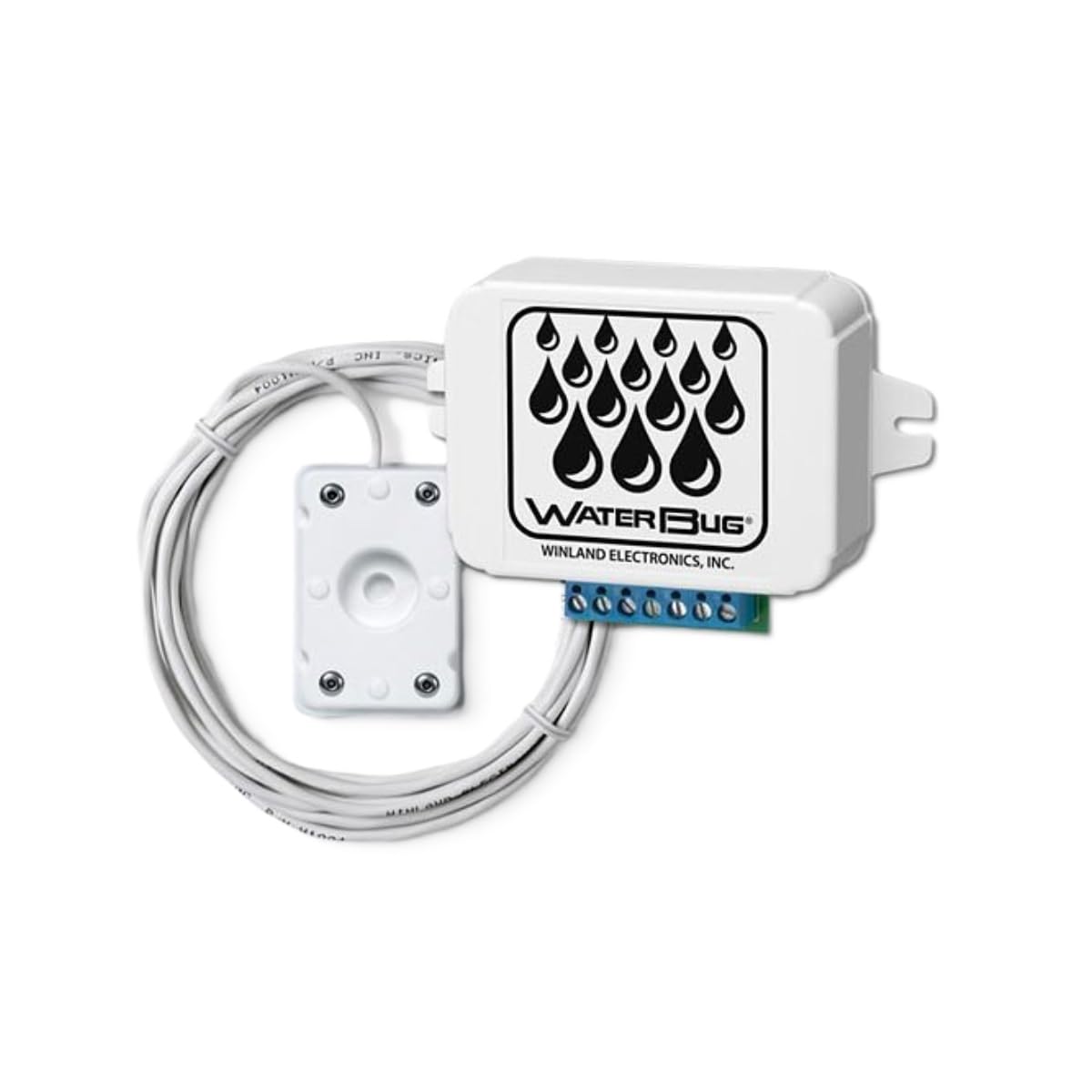 Winland Electronics WB200 Waterbug Alert Console - Hardwired 12V/24V DC Water Leak Detection System for Home, Basement & Commercial Use