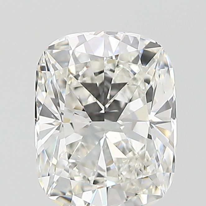 2.06 Carat F Color VVS2 Clarity Cushion Cut Lab-Grown Diamond for Engagement Rings & Fine Jewelry
