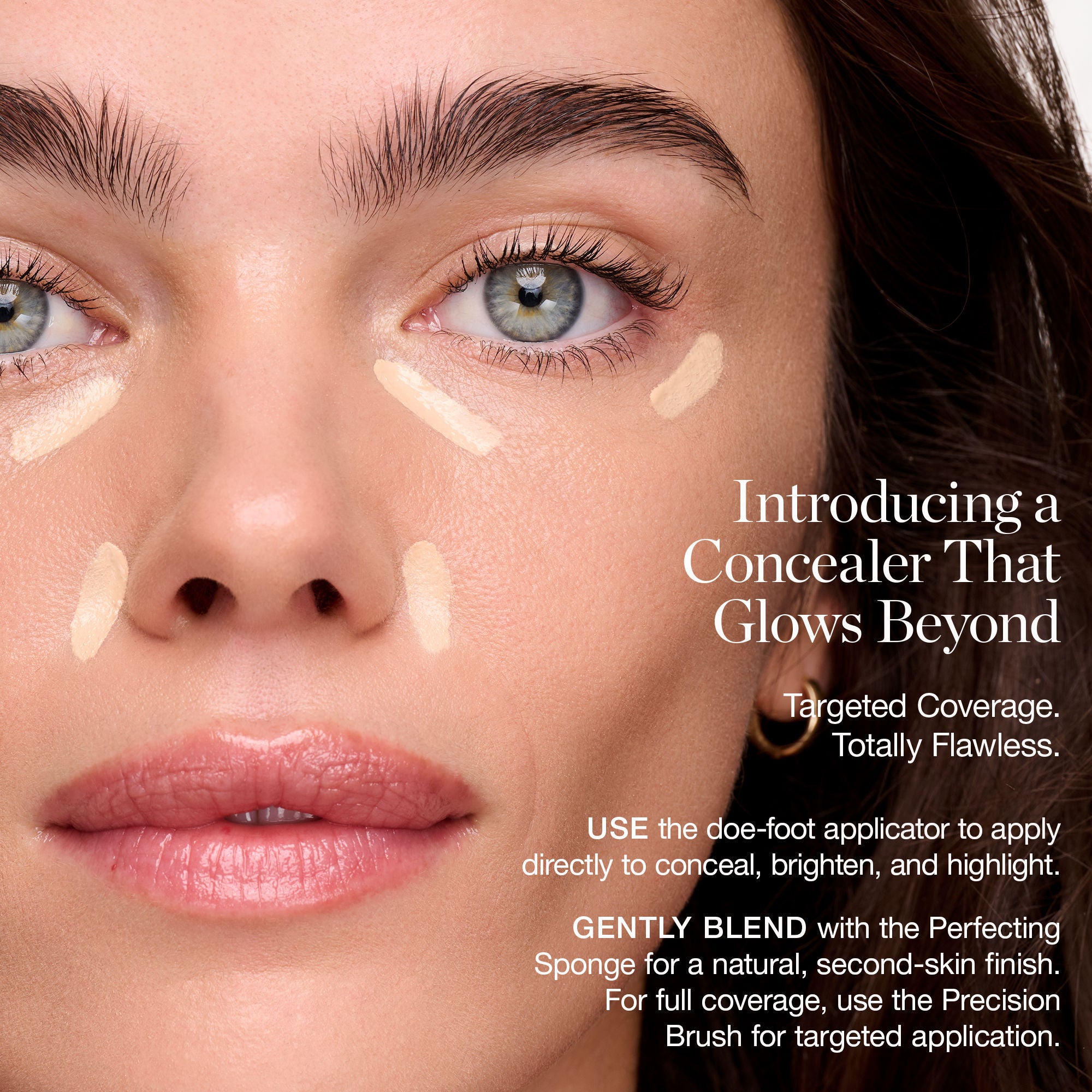 Flawless Complexion Perfecting Concealer - Full Coverage, Long Lasting, Crease-Free - Ideal for Dark Circles, Blemishes & Under Eye Brightening - Perfect for Everyday Makeup & Special Occasions