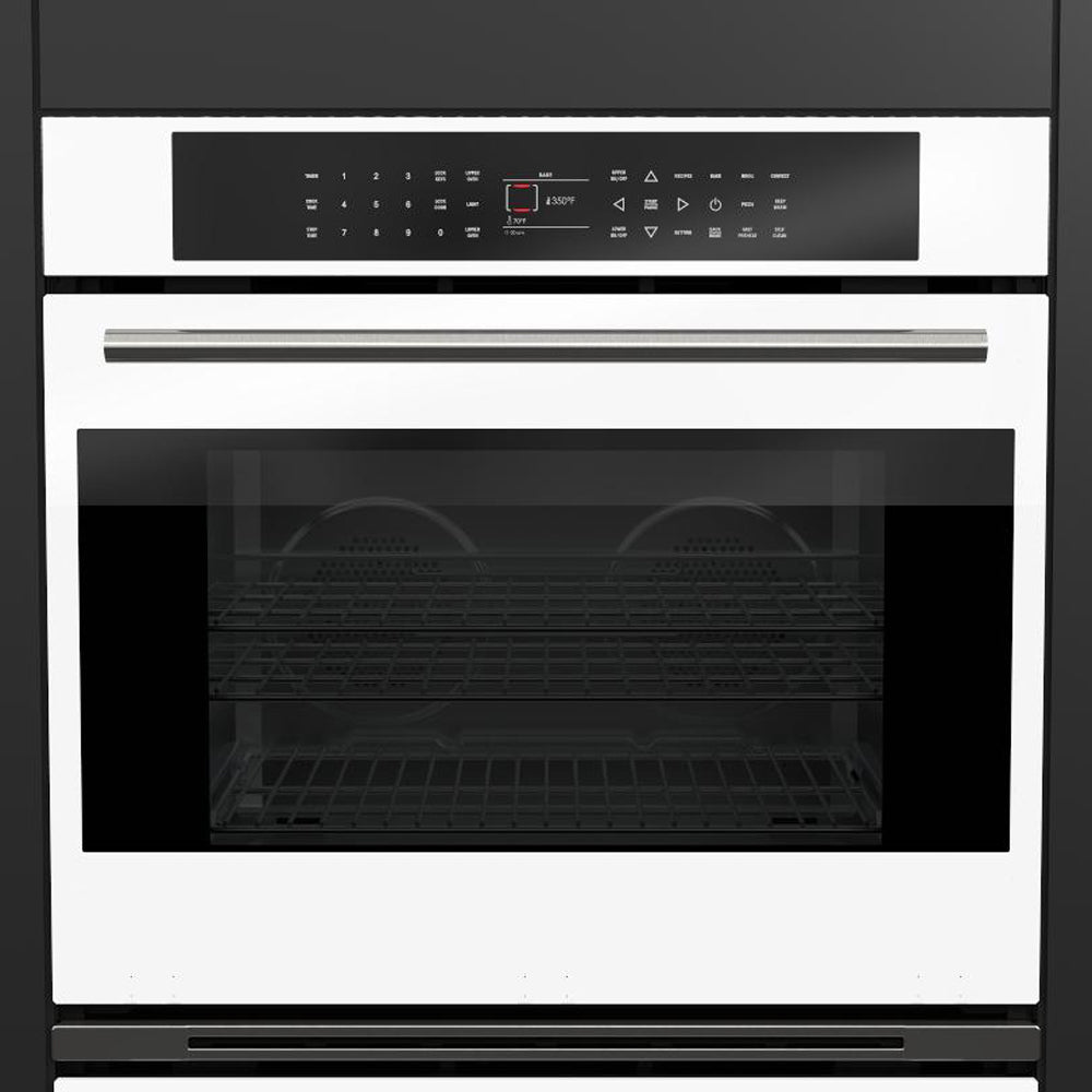Fulgor Milano 30-Inch Built-In Electric Convection Double Wall Oven with Multiple Color Options (F7DP30) - Perfect for Modern Kitchens, Baking, Roasting & Entertaining