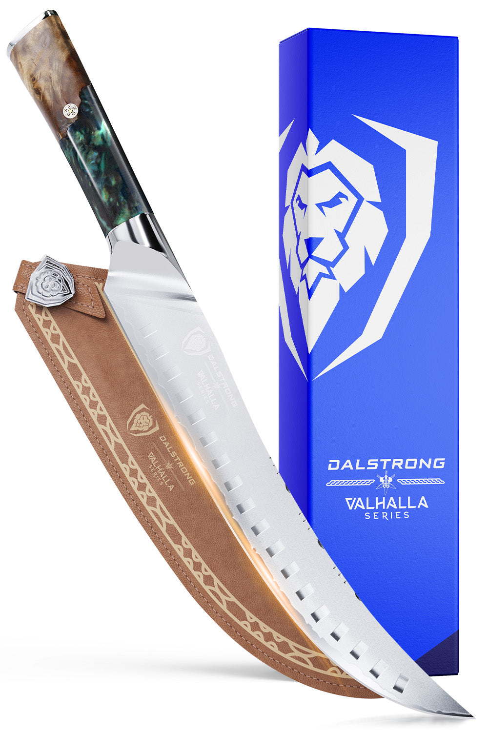 Dalstrong Valhalla Series 10-Inch Butcher Knife - Professional Meat Cleaver for Chefs & Home Cooking | Perfect for Slicing, Dicing & Chopping Meat