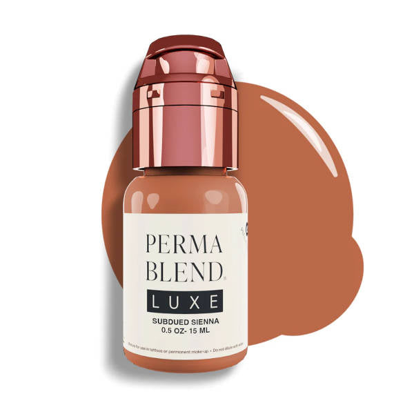 Perma Blend Luxe Subdued Sienna Pigment - Professional Tattoo Ink for Realistic Shading & Permanent Makeup | Perfect for Tattoo Artists & Cosmetic Professionals