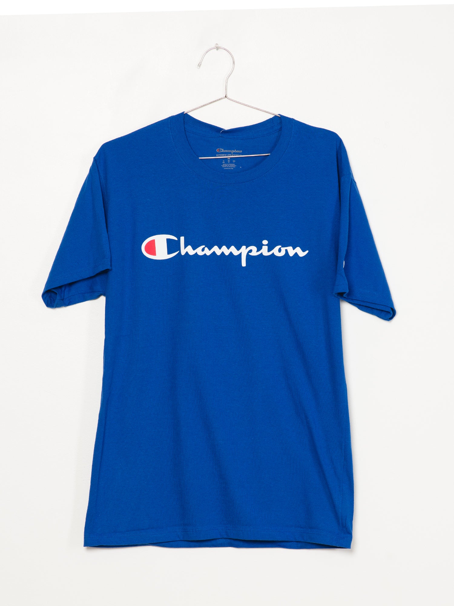 Champion Graphic Short Sleeve T-Shirt for Men & Women - Comfortable Cotton Tee - Casual Streetwear & Gym Wear - Clearance Sale