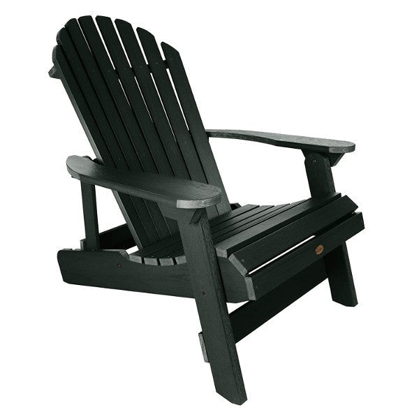 Hamilton Outdoor Folding & Reclining Adirondack Chair - Portable Patio Lounge Chair for Backyard, Poolside & Beach - Weather-Resistant Comfort for Relaxing Outdoors