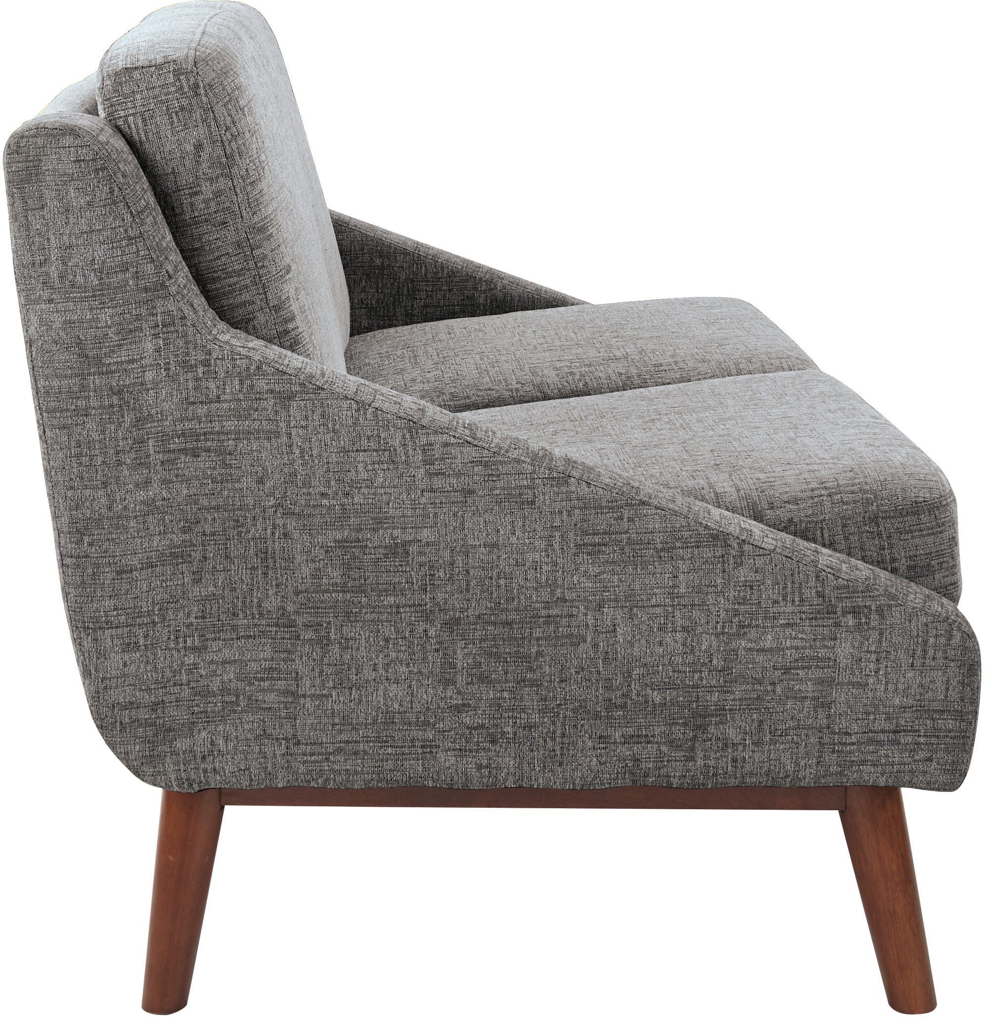 Office Star Mid Century Loveseat [SL4422R] - Stylish 2-Seater Sofa for Living Room, Office & Lounge - Perfect for Small Spaces & Modern Decor