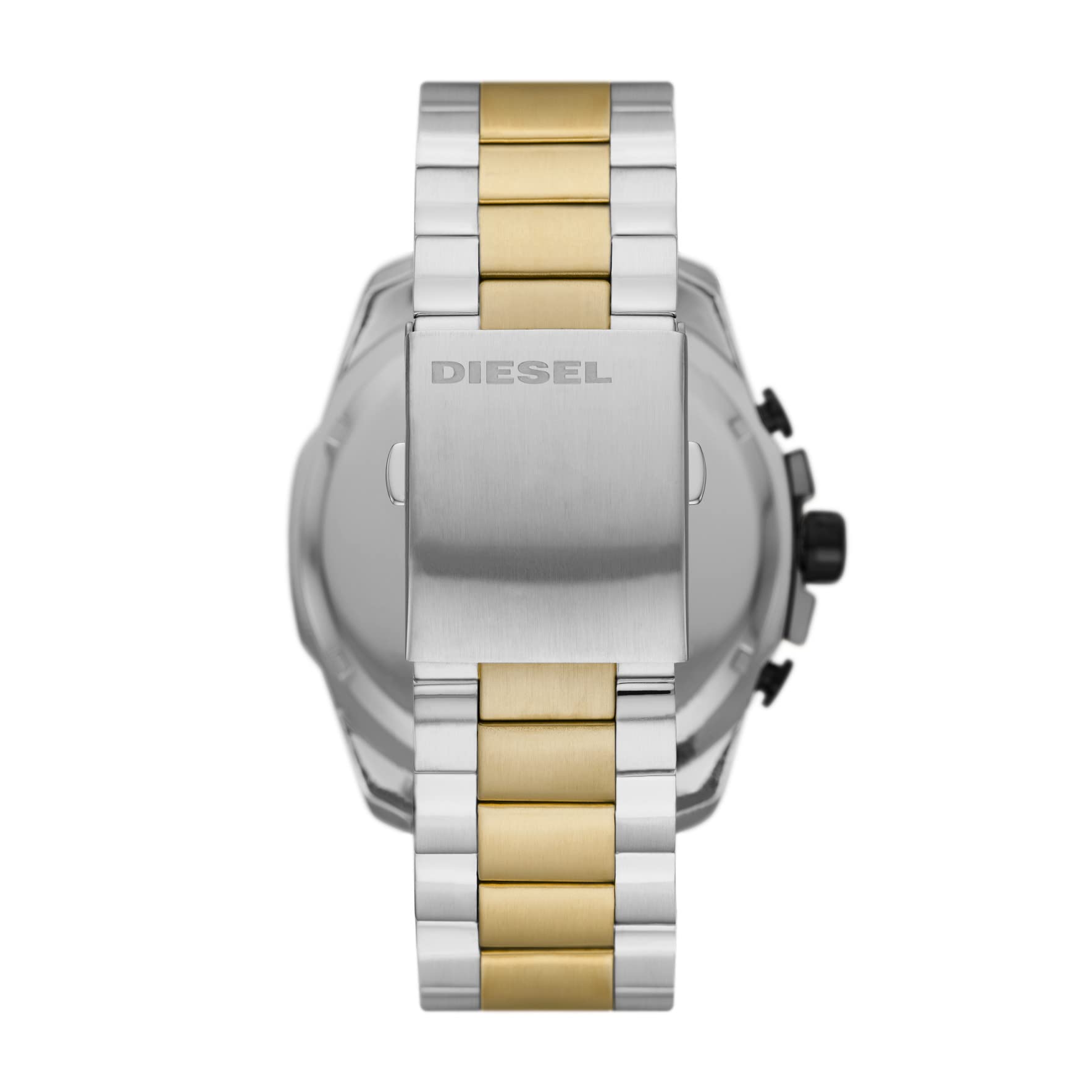 Diesel Mega Chief Men's Stainless Steel Watch - Analog & Digital Display - Water Resistant, Durable for Everyday Wear, Work & Outdoor Activities