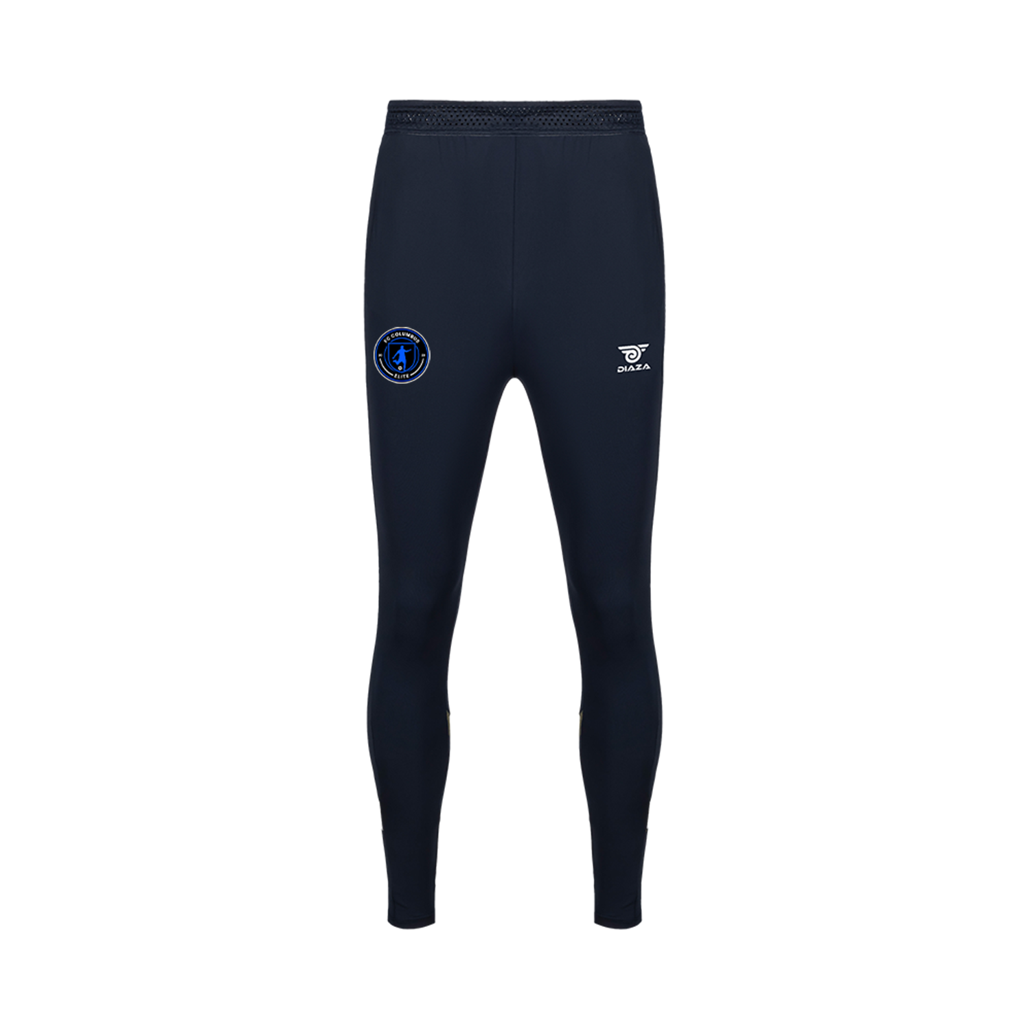 FC Columbus Tunnel Pants for Men - Dark Navy/Yellow Outdoor Hiking & Camping Trousers - Water-Resistant Lightweight Travel Pants for Adventure & Everyday Wear
