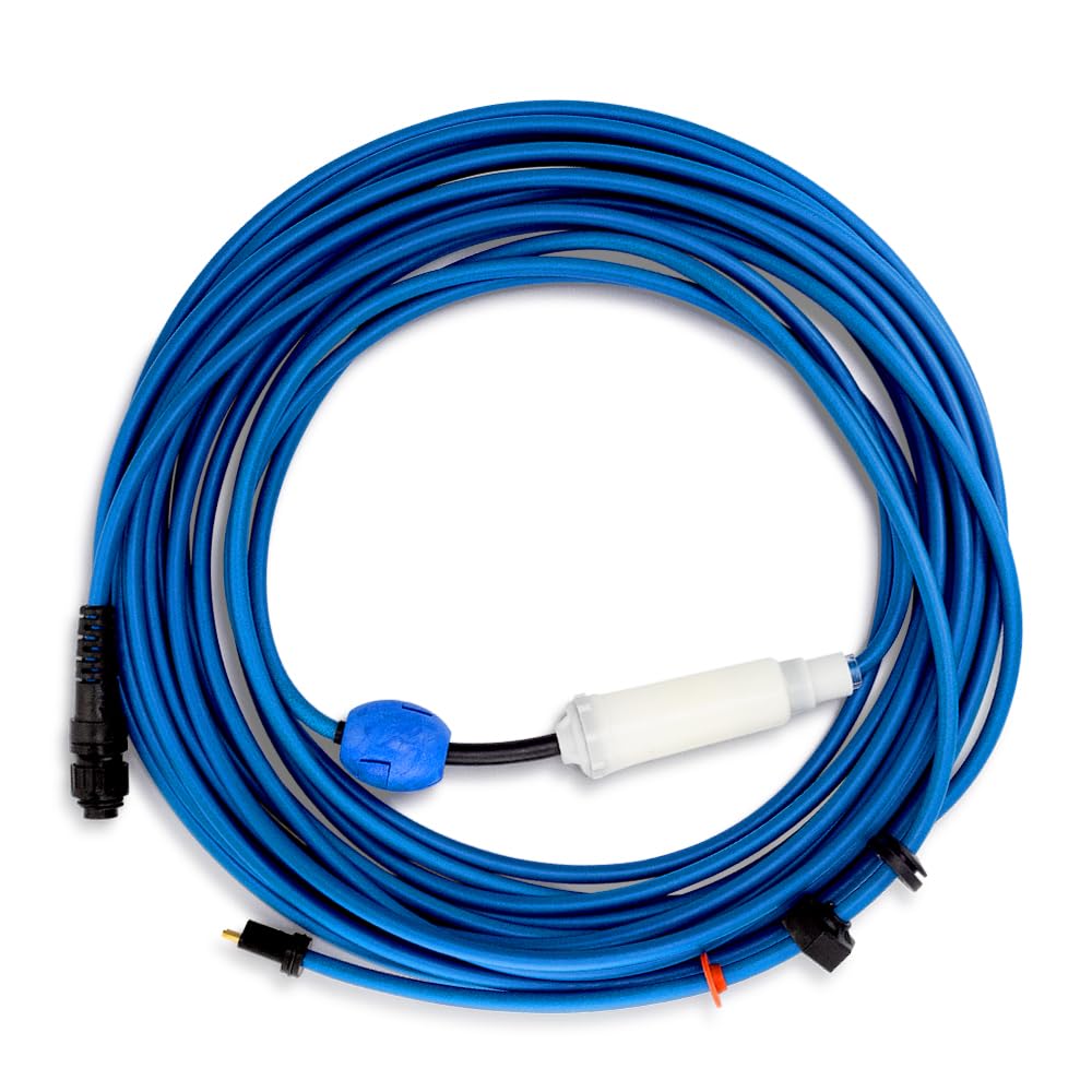 99958907 DIY Blue Swivel Cable - 360° Rotating USB Charging Cord for Phones, Tablets & Laptops - Perfect for Home, Office & Travel Use