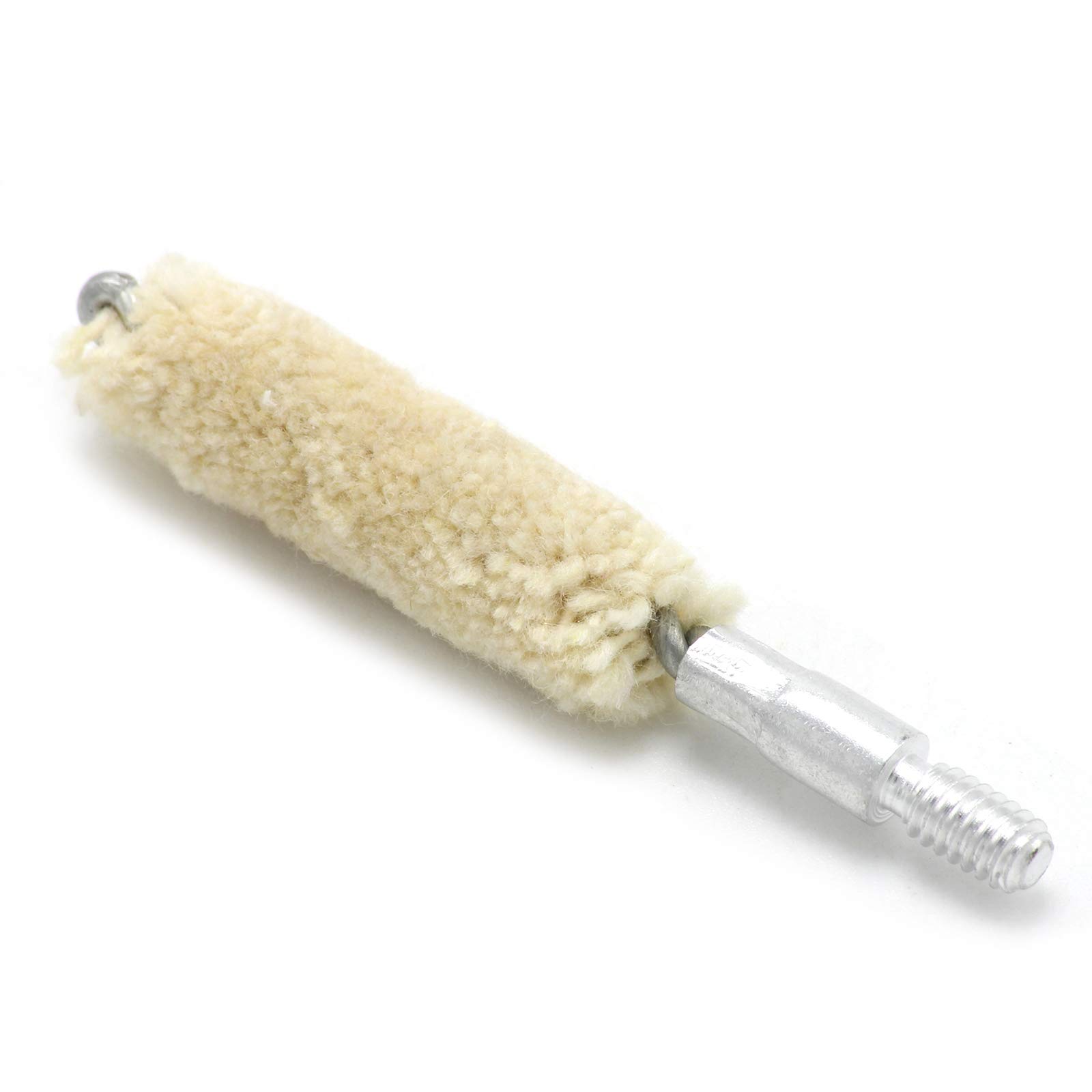 5-Piece 9mm Rifle Pistol Cotton Mop Brush Gun Cleaning Kit with 8-32 Thread - Perfect for Firearm Maintenance, Range Days & Gun Accessories Care