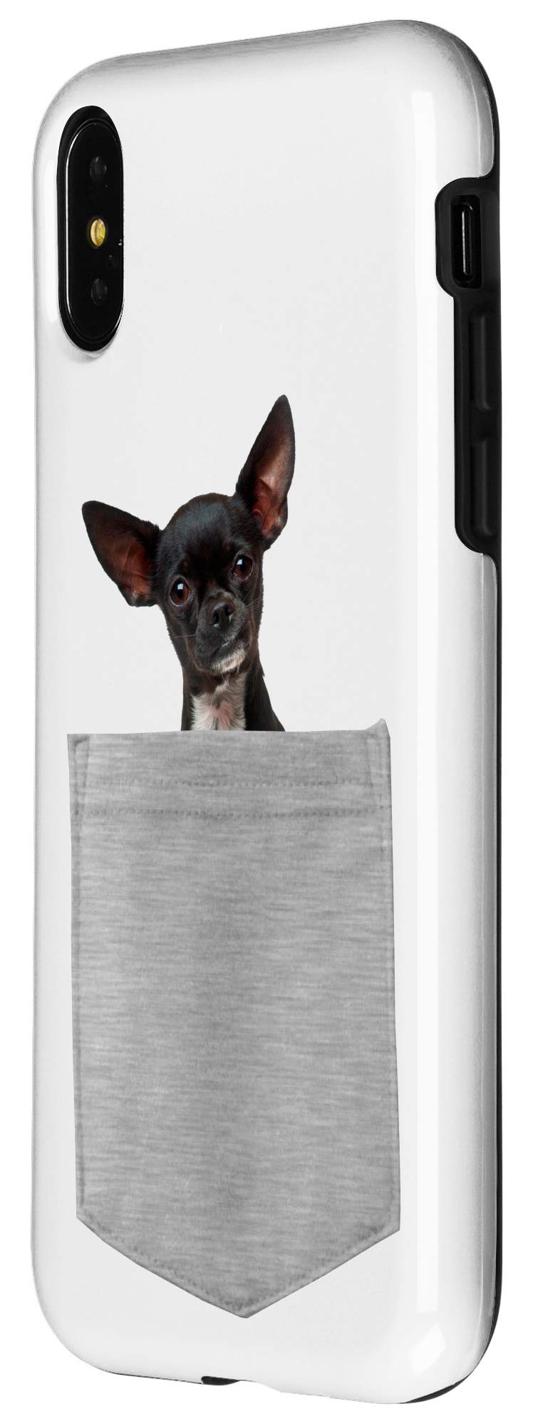 iPhone X/XS Chihuahua Dog Phone Case - Cute & Protective Cover for Your Pocket Pet | Perfect for Dog Lovers & Daily Use