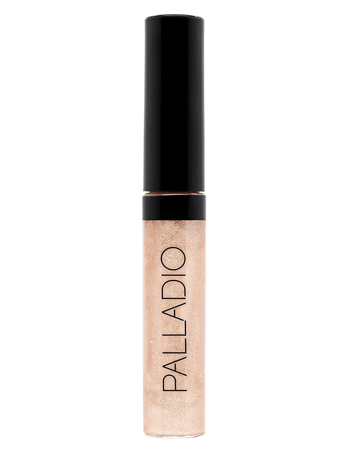 Palladio Vitamin E & Aloe Lip Gloss - Non-Sticky, Hydrating Lip Gloss with Intense Color & Shine - Reduces Lip Wrinkles, Softens Lips - Champagne Shade - Perfect for Daily Wear, Date Nights & Special Occasions