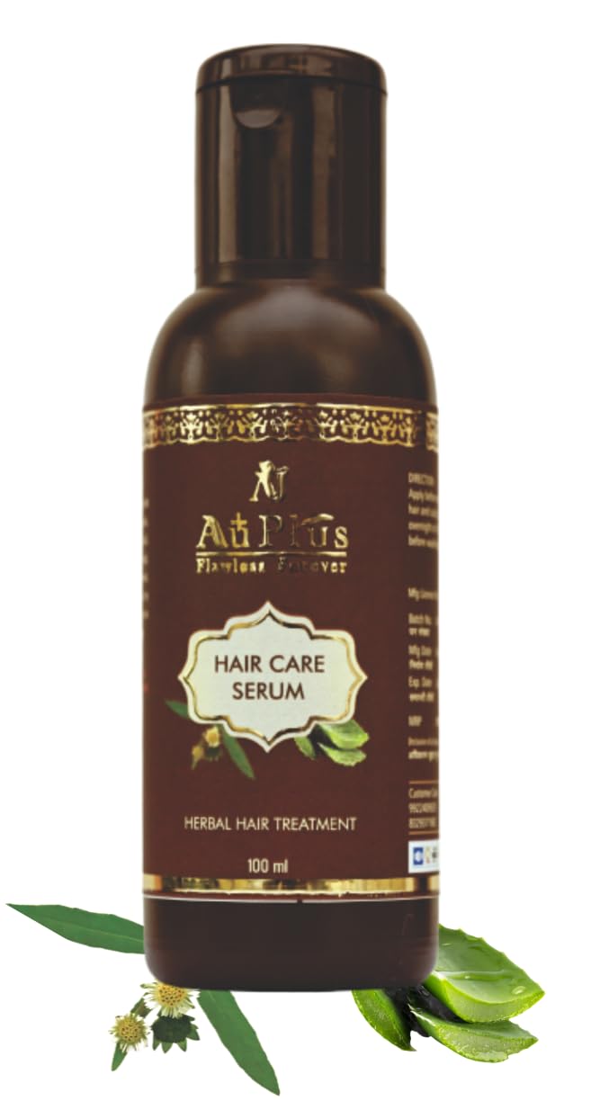 Auplus Hair Growth Serum - Nourishes & Strengthens Hair Follicles, Reduces Hair Fall - 100ml Bottle - Perfect for Daily Hair Care Routine & Thinning Hair Treatment