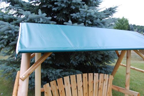4ft & 5ft Lawn Swing Canopy Replacement Cover - Durable Outdoor Shade Fabric for Patio, Garden & Backyard Swing Sets - Weather Resistant Sun Protection Accessory