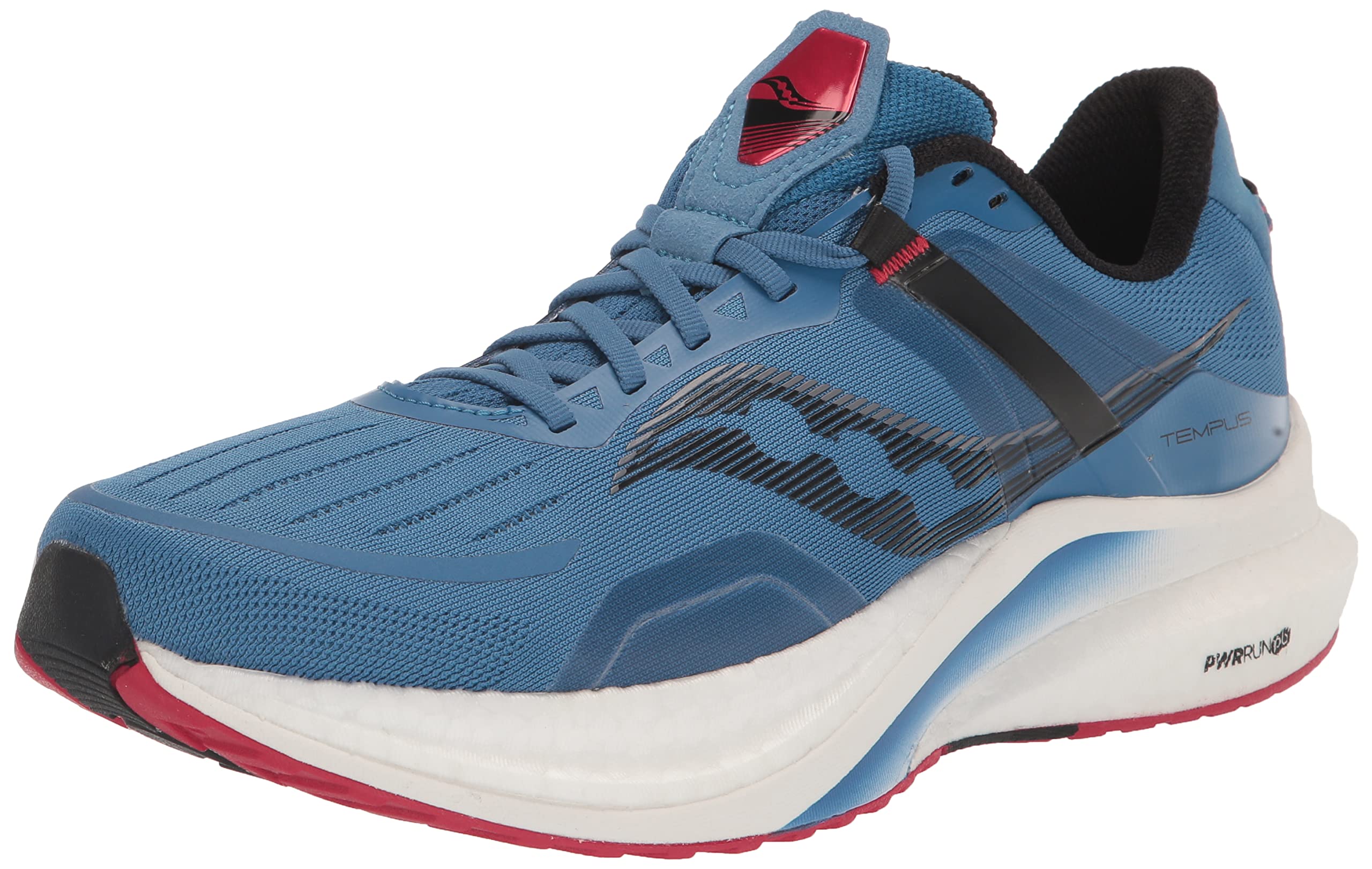 Saucony Men's Tempus Running Shoes - Lightweight Cushioned Sneakers for Jogging, Training & Marathon - Perfect for Road & Trail Running