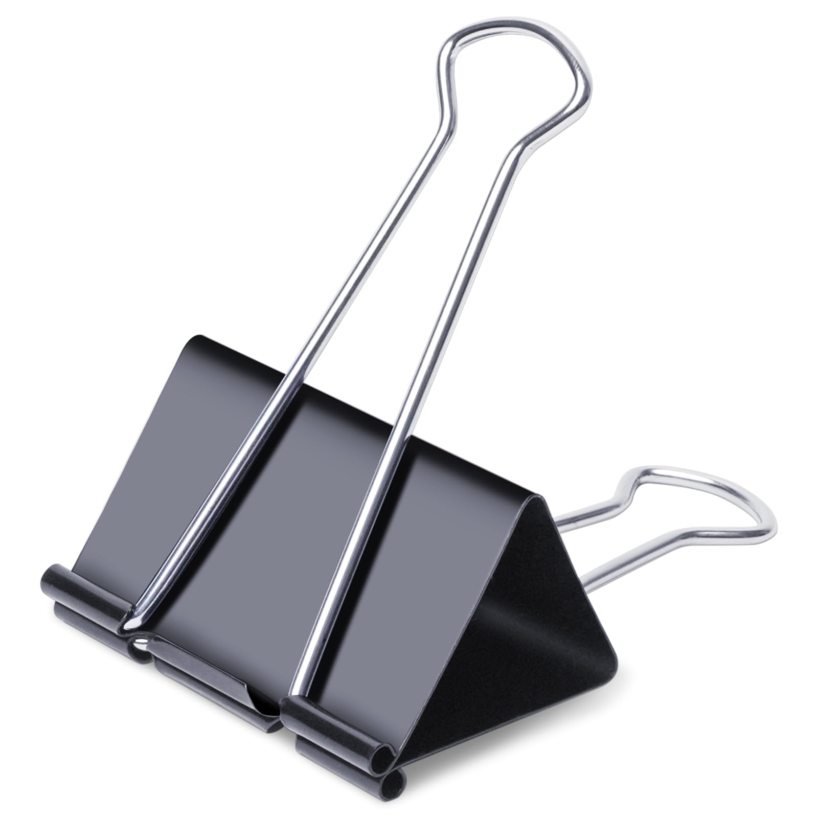 Ufmarine Jumbo Binder Clips 3 Inch (6 Pcs) - Extra Large Office Supplies for Organizing Documents