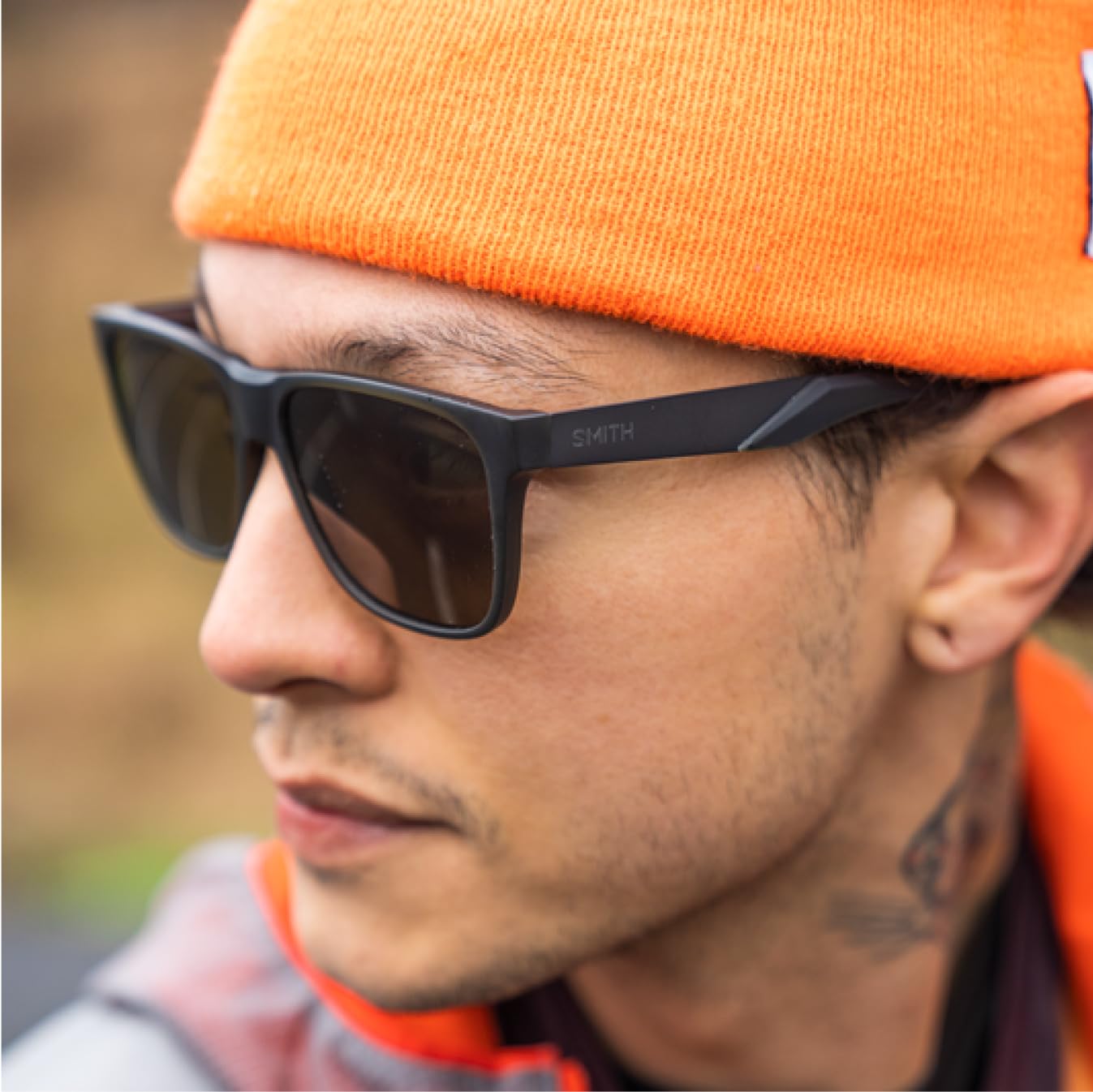Smith Lowdown Steel Lifestyle Sunglasses - Polarized UV Protection for Men & Women - Perfect for Outdoor Sports, Driving, and Beach Activities