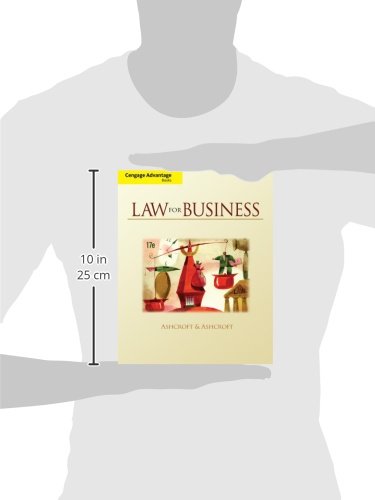 **Cengage Advantage Books: Business Law Textbook - Essential Legal Guide for Entrepreneurs, Students & Professionals | Perfect for Business Studies, Legal Reference & Career Development**
