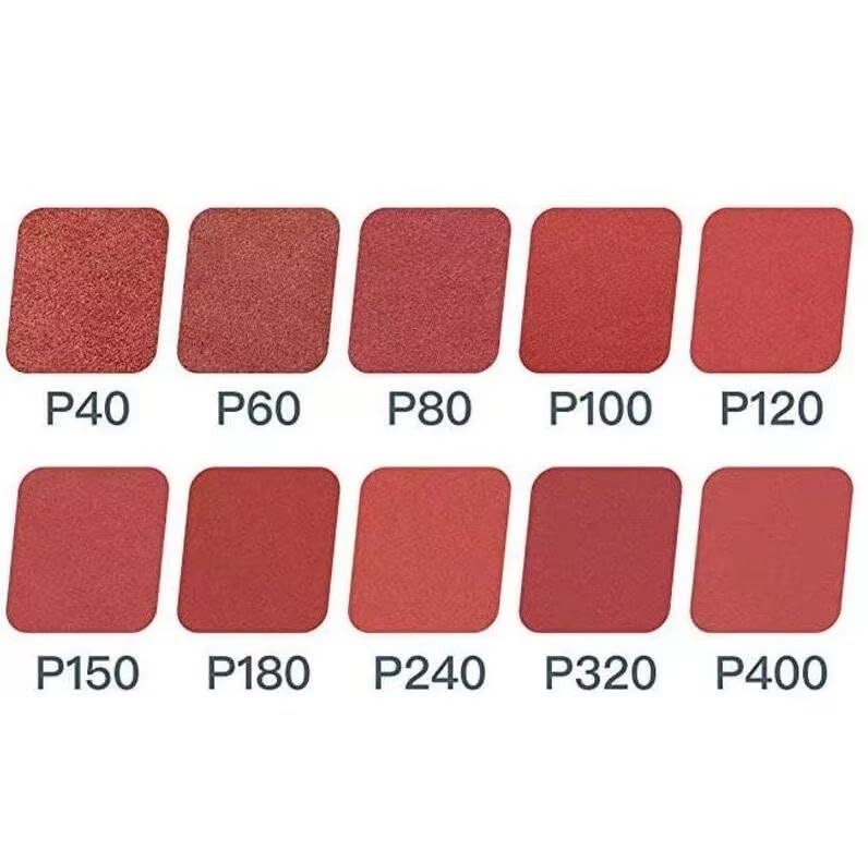 10-Pack 30x533mm Aluminum Oxide Sanding Belts - 40 to 1000 Grit for Wood Metal Polishing | Compatible with Belt Sanders & Grinders | Perfect for DIY Projects, Furniture Refinishing & Automotive Repair