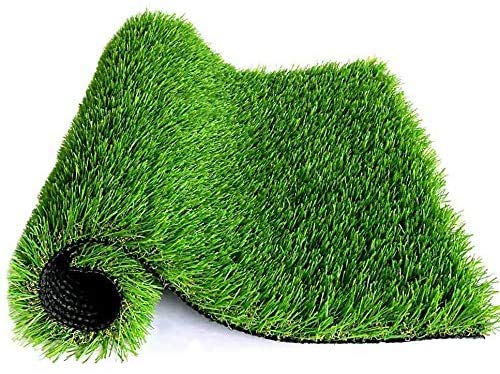 Premium Artificial Grass Turf for Dogs & Cats - 6.5' x 10' (65 sq ft) Realistic Pet-Friendly Indoor/Outdoor Turf with Drainage Mat - 2 Pack - Perfect for Garden, Patio, Balcony & Pet Play Areas