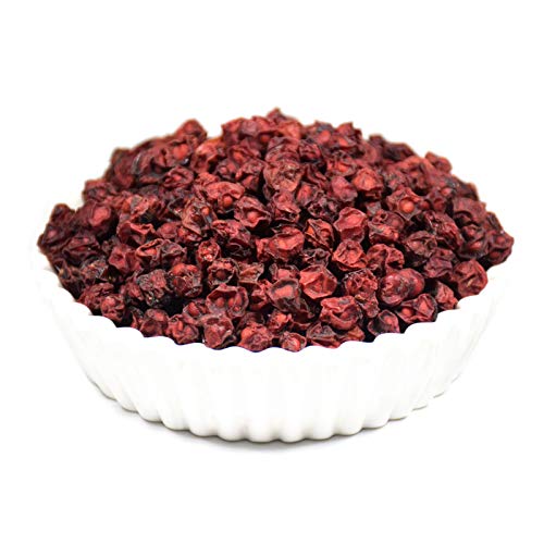 Premium Northern Schisandra Berry (Wu Wei Zi) - 4oz Dried Organic Loose Berries for Tea, TCM Herbs & Immune Support - Natural Energy Booster for Stress Relief & Wellness