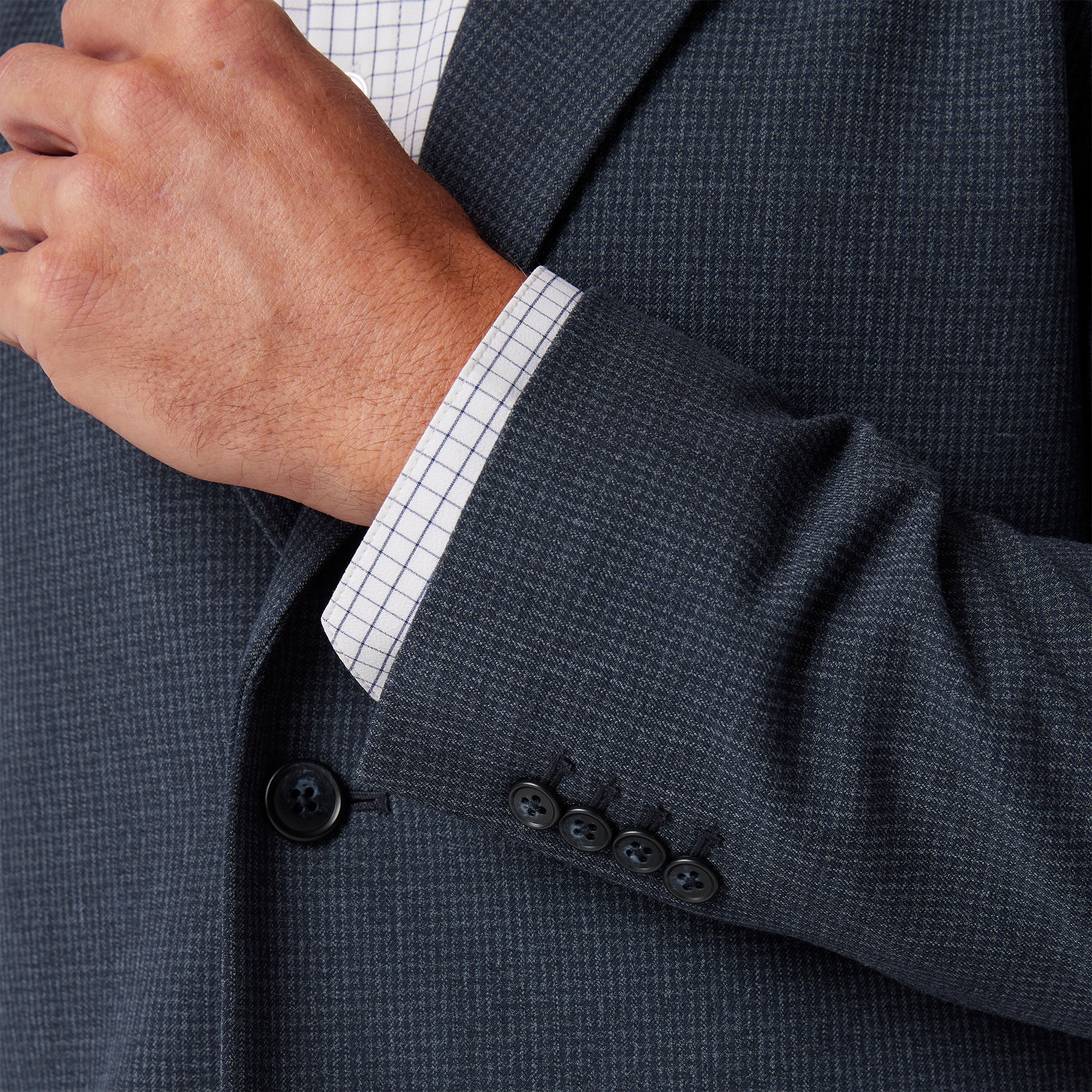 Premium Watson Flannel Suit Jacket for Men - Classic Business & Formal Wear - Perfect for Office, Weddings & Special Occasions