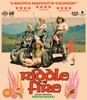 Riddle of Fire Blu-ray - Action Adventure Movie for Home Theater & Movie Night Entertainment