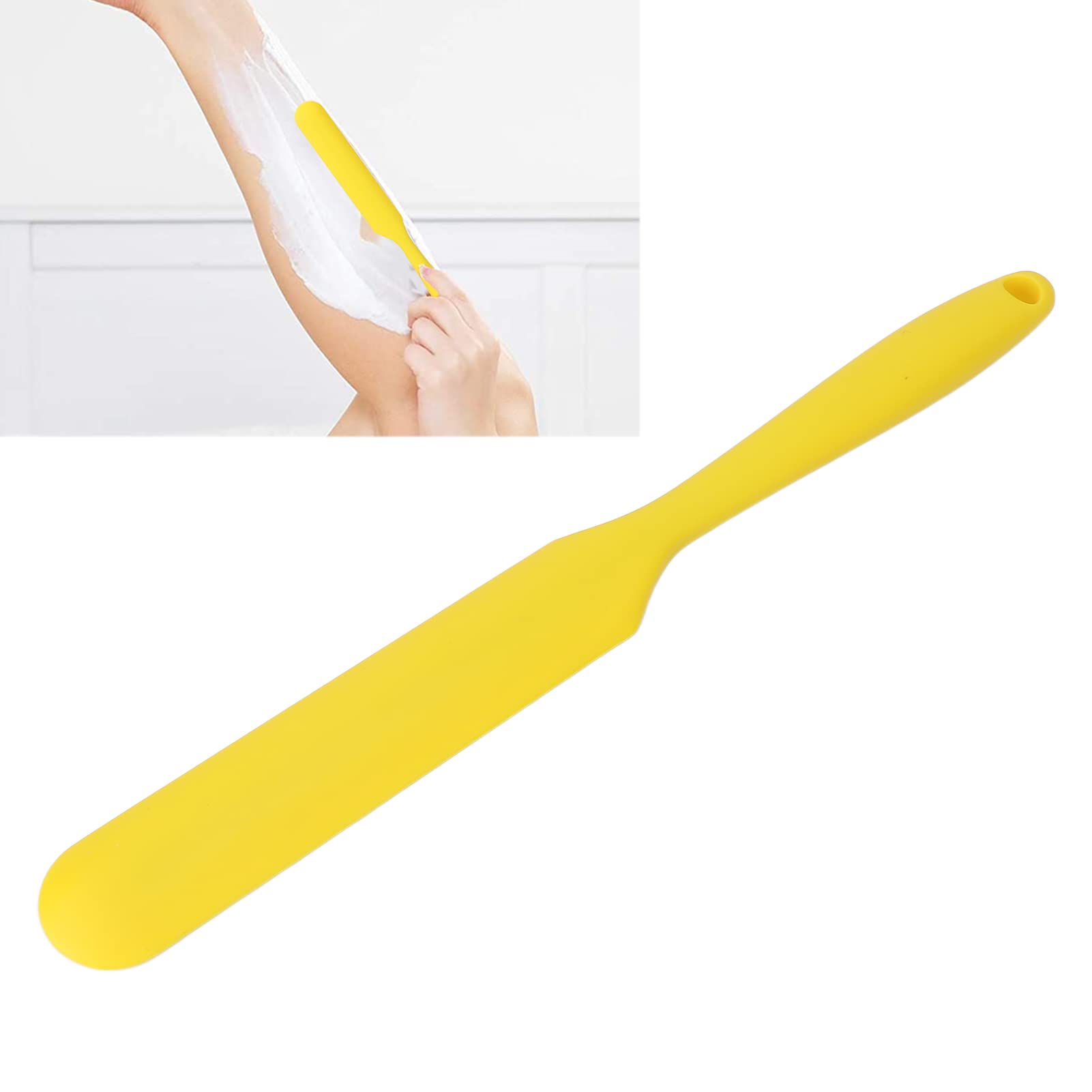 **Reusable Silicone Wax Spatula for Hair Removal - Multi-Purpose Wax Applicator & Scraper for Waxing, DIY Beauty, and Crafting**