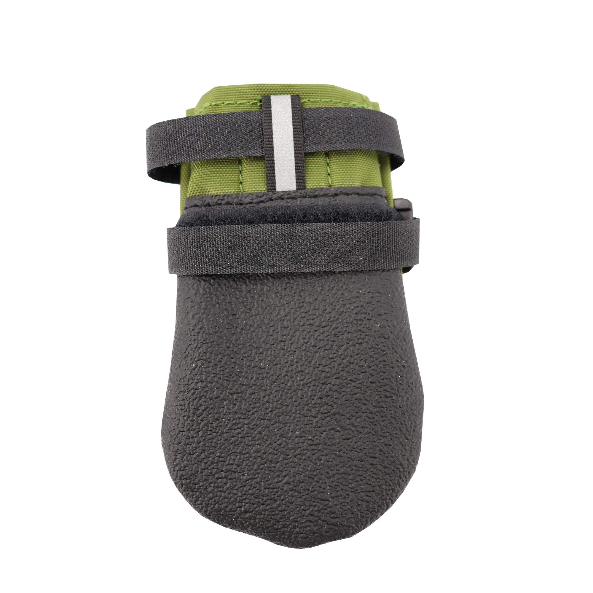 Durable Dog Boots for Small Dogs - Heat & Water Resistant Paw Protector for Hot Pavement | Size 2 | Perfect for Walking, Hiking & Outdoor Adventures