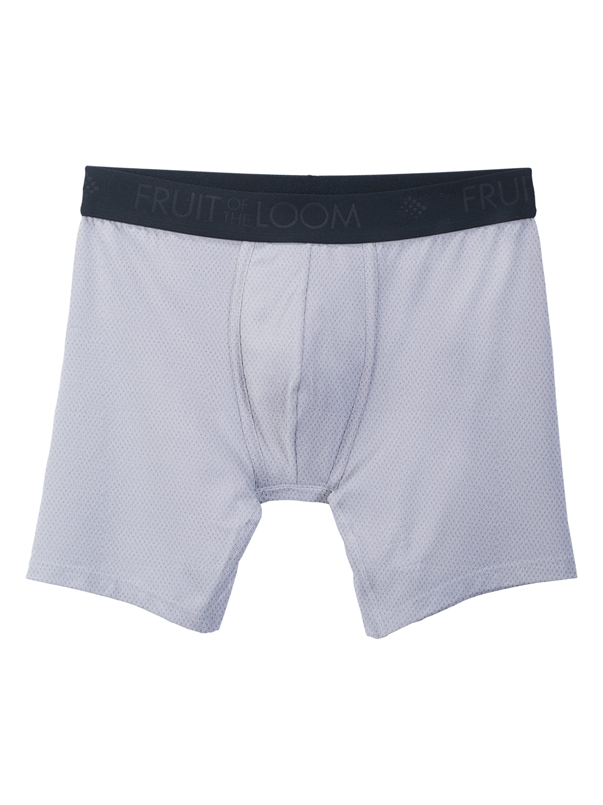 Fruit of the Loom Men's Boxer Briefs - Soft Cotton Underwear with Comfort Fit - Multipack for Everyday Wear, Workout & Travel