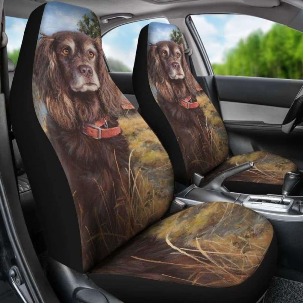 Premium Boykin Spaniel Dog Car Seat Cover - Waterproof & Non-Slip Pet Seat Protector for Cars, SUVs, Trucks - Perfect for Travel, Outdoor Adventures & Daily Commutes