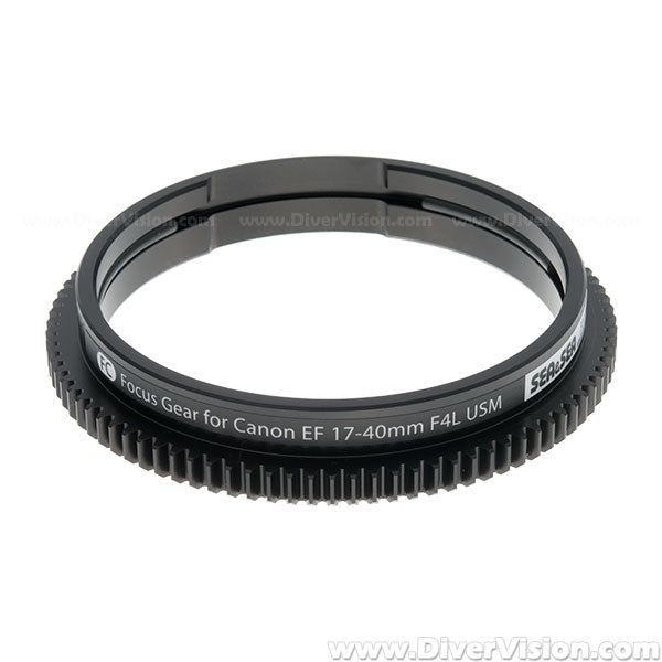 Sea&Sea FC Focus Gear for Canon EF 17-40mm f/4L USM Lens - Underwater Photography Accessory for Diving & Marine Exploration