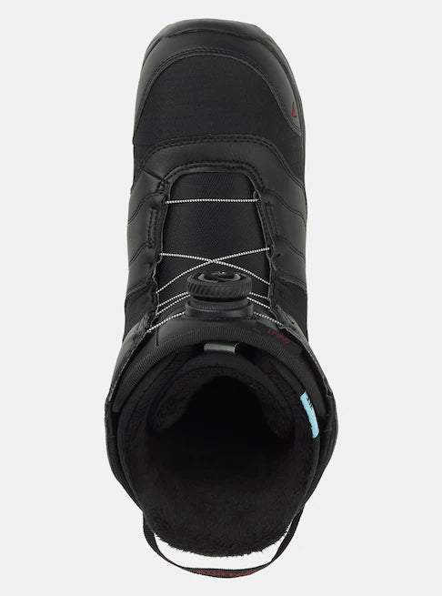 Burton Women's Mint Boa Snowboard Boots 2025 - Waterproof Winter Snowboarding Shoes with Adjustable Fit for All-Mountain Riding & Freestyle Performance | Perfect for Powder Days, Park Sessions & Backcountry Adventures