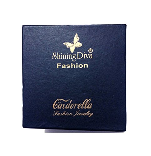 Shining Diva Fashion Crystal Pearl Stud Earrings for Women - Elegant Combo Set of Latest Trendy Jewelry, Perfect for Parties, Weddings & Daily Wear