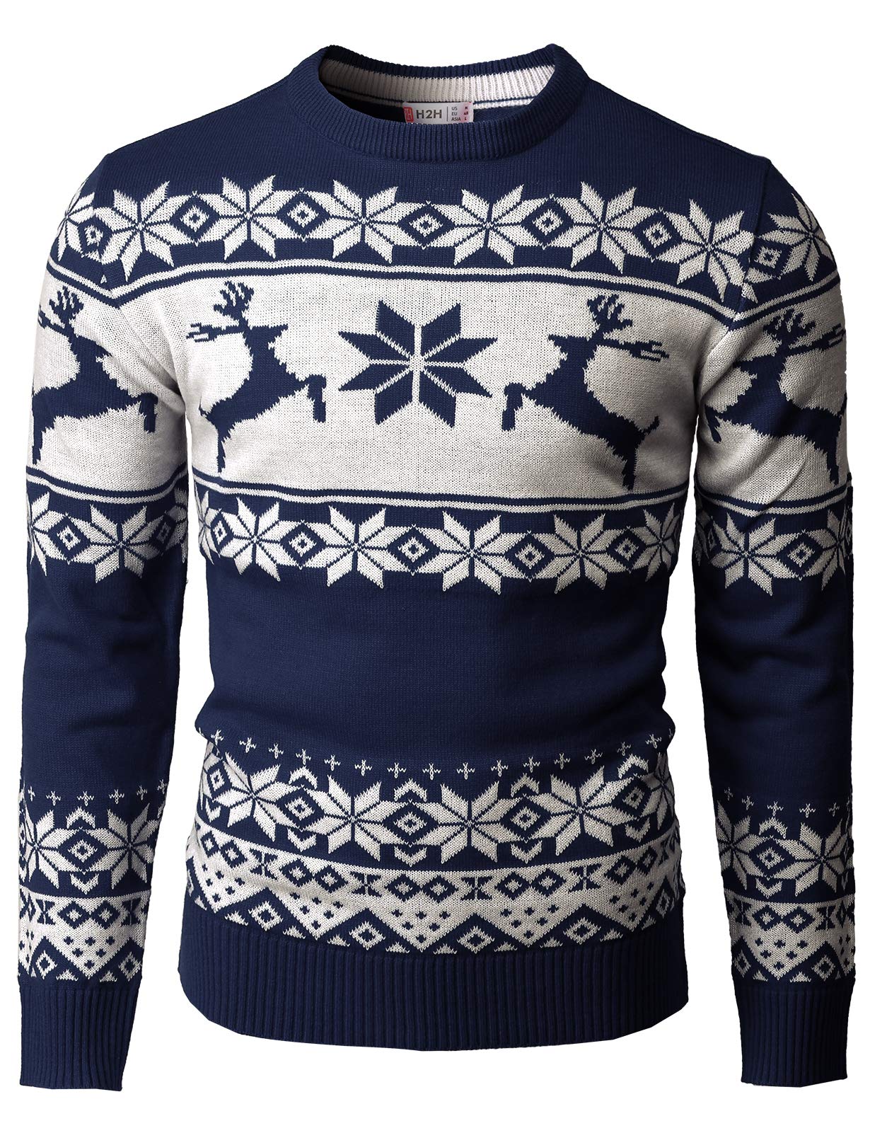 Men's Slim Fit Knitted Christmas Sweater - Casual Holiday Party Pullover for Xmas, Winter & Family Gatherings - Cozy Festive Fashion for Office Parties & Gift Exchanges