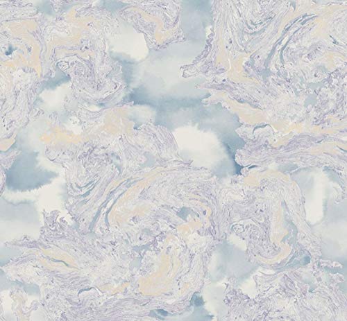 Blue, Purple, Gold, Cream