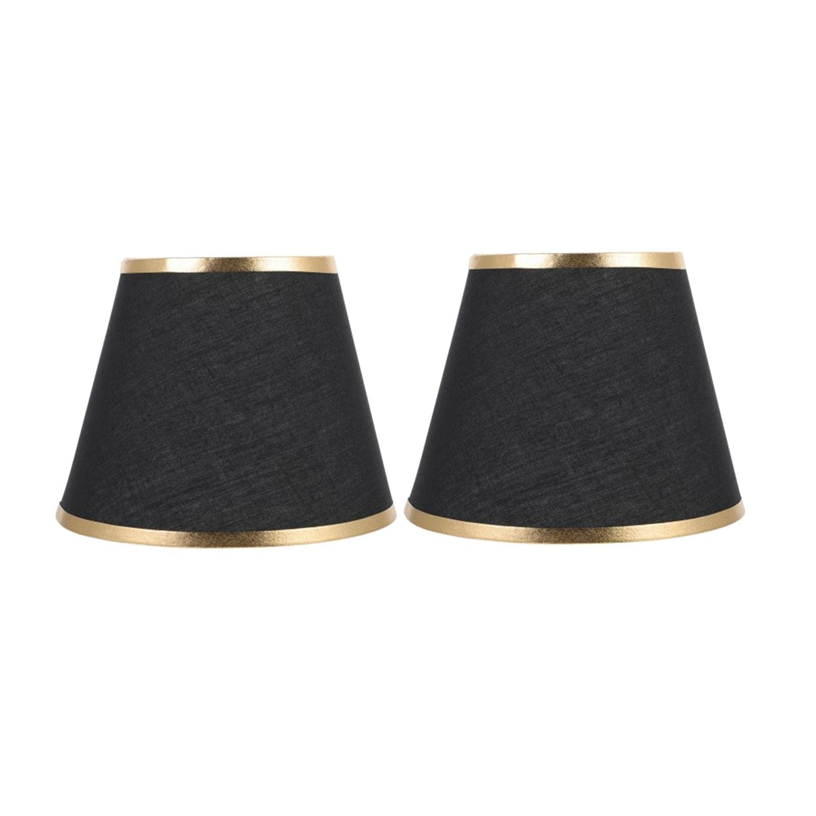 Homyl Handmade Pastoral Style Hollow Out Cloth Lamp Shade - Decorative Cover for Table Lamps, Floor Lamps & Hanging Lights (Black) | Perfect for Living Room, Bedroom & Home Decor