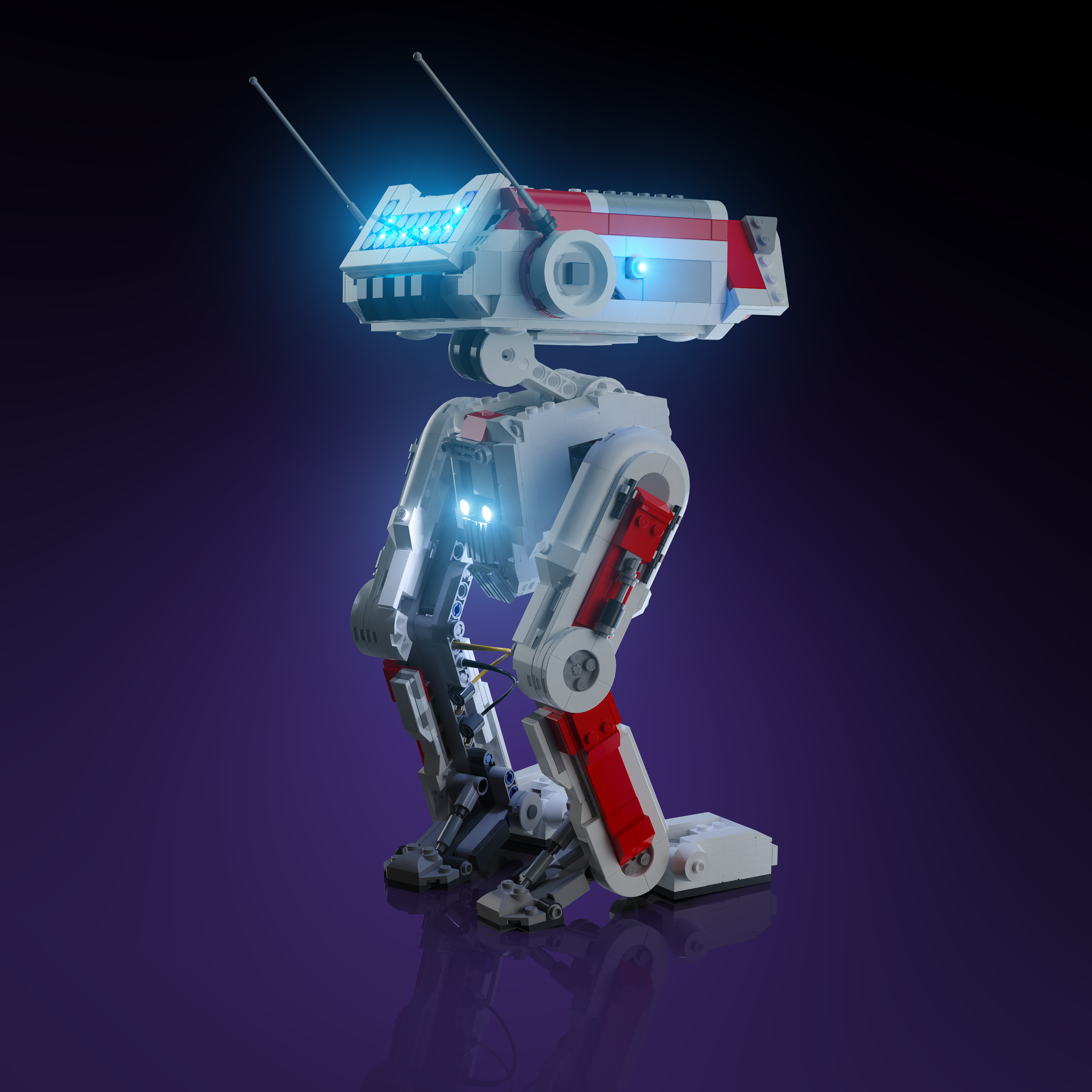 LEGO® Star Wars BD-1 #75335 Light Kit - Illuminate Your Model with LED Lights for Display & Nighttime Decor